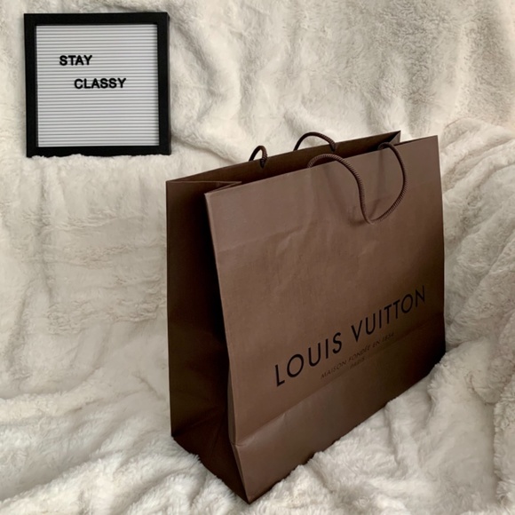 Authentic Louis Vuitton Paper Gift Bag - Picture 3 of 4